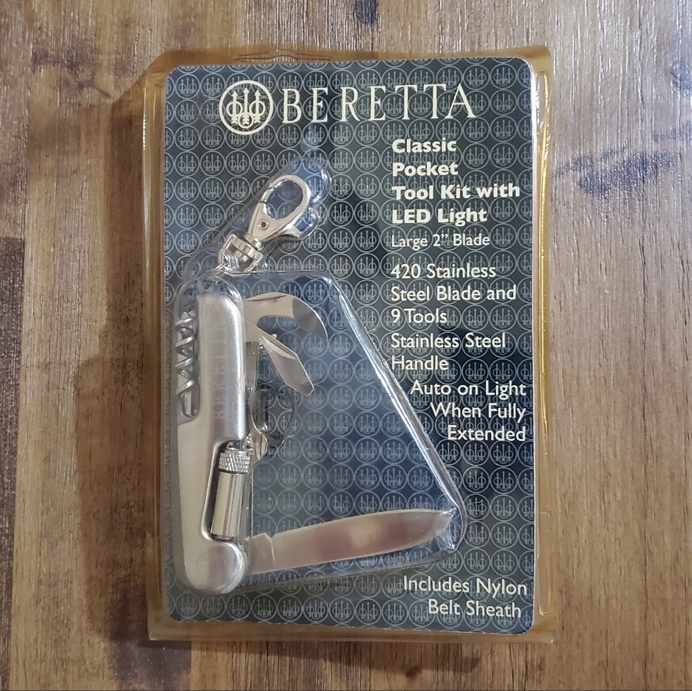 New Beretta Classic Multi Tool with Nylon Belt Sheath - JK810A03 - Picture 3 of 7